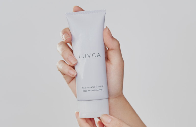 ヘアケアコスメ LUVCA ブランディング パッケージデザイン画像